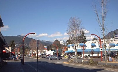 Edgemont Village, North Vancouver. Click for my home and garden.