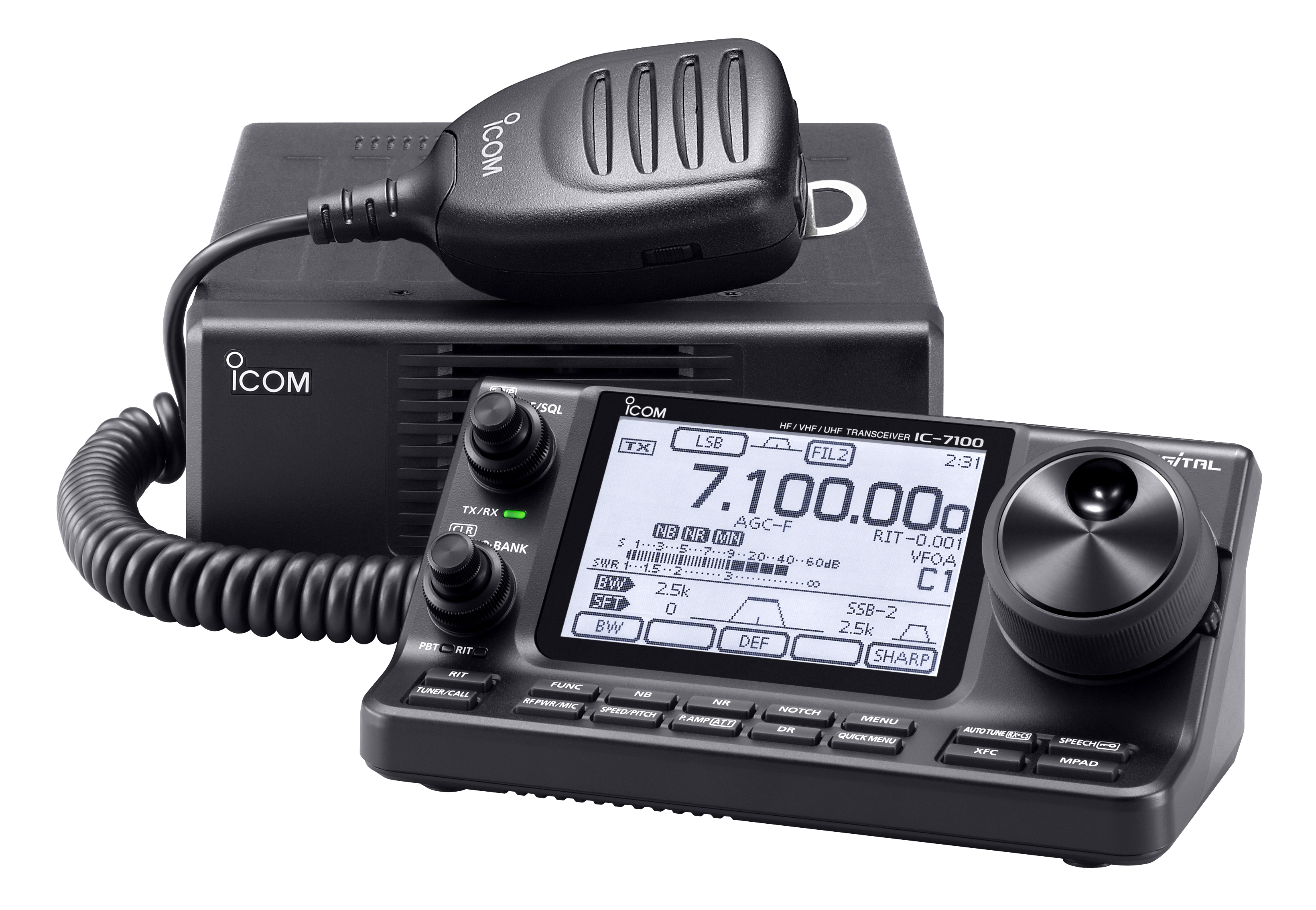 The new IC-7100