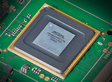 IC-7610 RF FPGA IC (courtesy Icom Inc.)