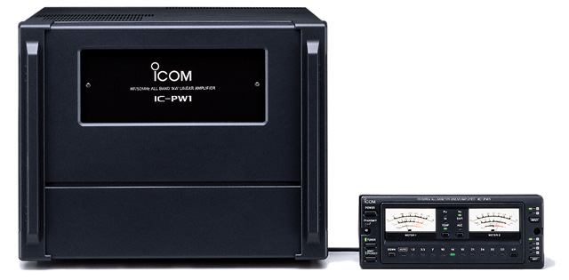 IC-PW1 amplifier and controller. Image courtesy Icom Inc.