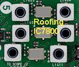 IC-7800 roofing filters.